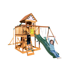 Megastar Dynamic Sports Arabian Ibex Wooden Swing Set