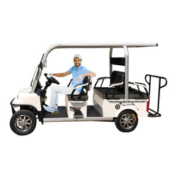 Megawheels 6 Seater Electric Golf Cart buggy white