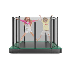 Orbit Flat Rectangular  10x6ft Akrobat In Ground Trampoline Made In Europe High Quality with warranty