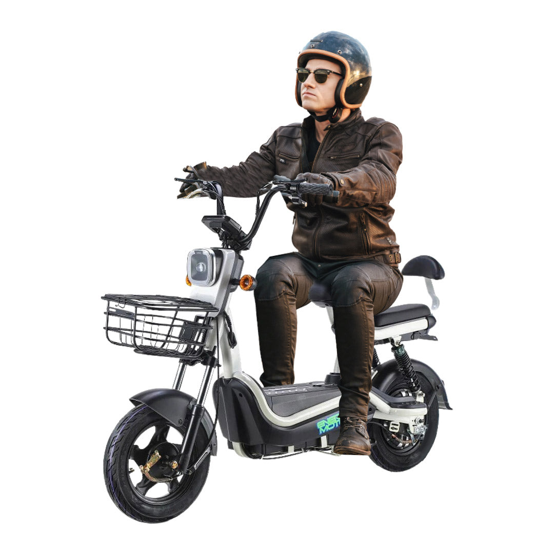 MEGAWHEELS Electric Moped Scooter Pedal Smart Bike 48 v