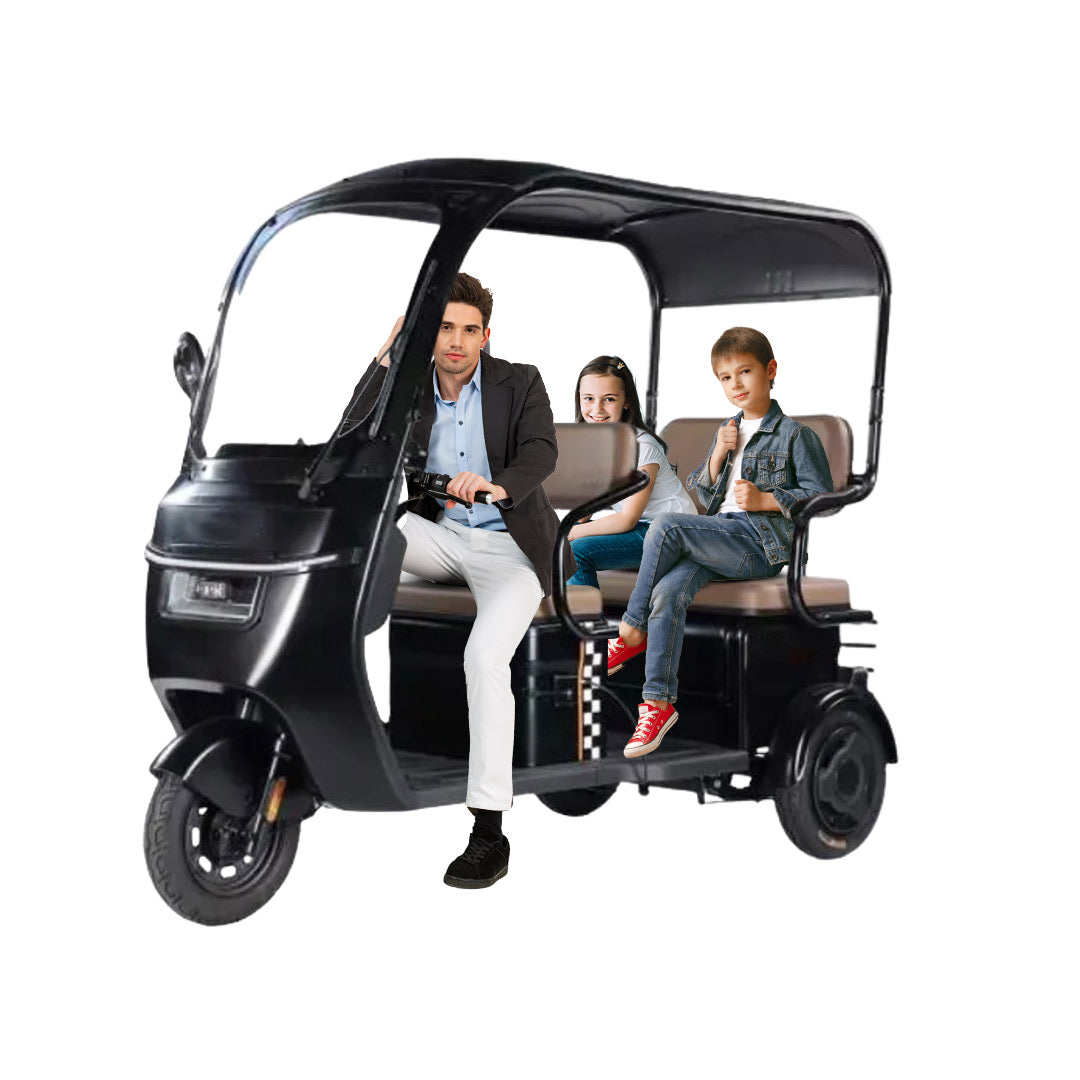 Megawheels Urbanroof 60V Electric Tricycle for 3 Passengers Series 2