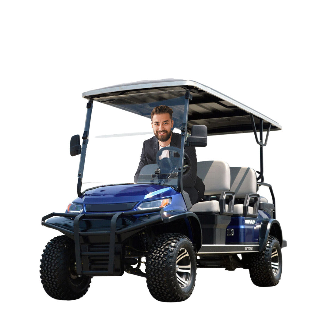 Megawheels Terrain 6 seater off road electric Golf cart Buggy
