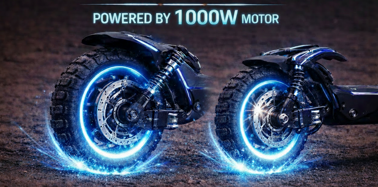 Kugoo M6 Plus 1000W Single Rear Motor 