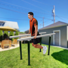 Megastar Workout Parallel Bars-Outdoor Garden & Park Fitness Equipment