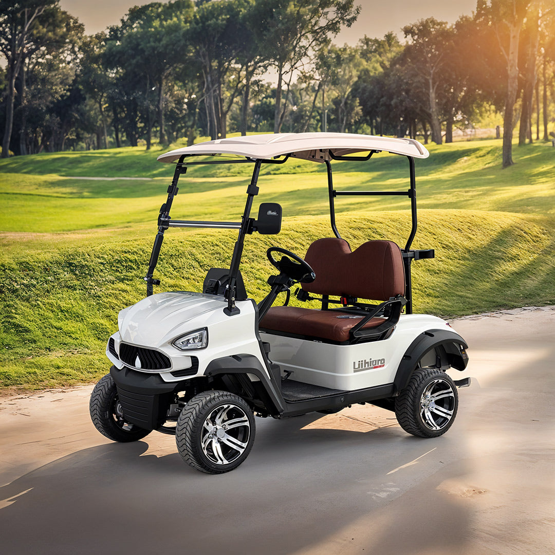 Megawheels Green Rider Golf cart 2 seater with Lithium Battery