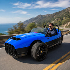 VANDERHALL Carmel Blackjack at Rafplay – Premium Luxury 3-Wheel Roadster in Dubai UAE