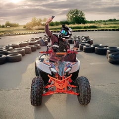 Megawheels Sportsranger Electric off Road ATV Quad Bike 60 V for Teens & Adults