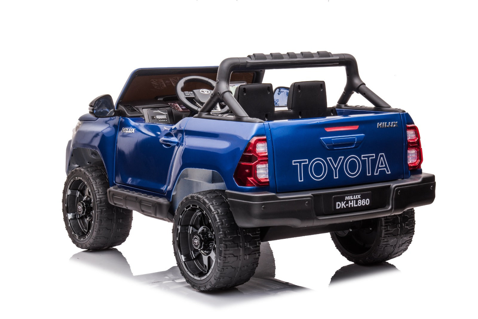 Blue Kids Electric Ride-on Licensed Toyota Hilux