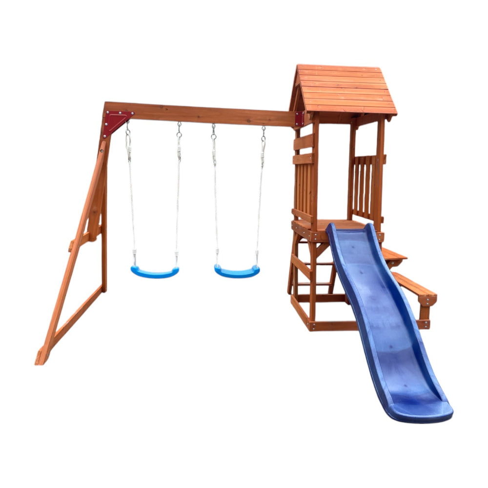 Megastars Dynamic Sports Arabian Hyrax Wooden Swing Set