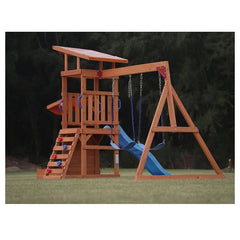 Dynamic Sports Arabian Caracal Wooden Swing Set