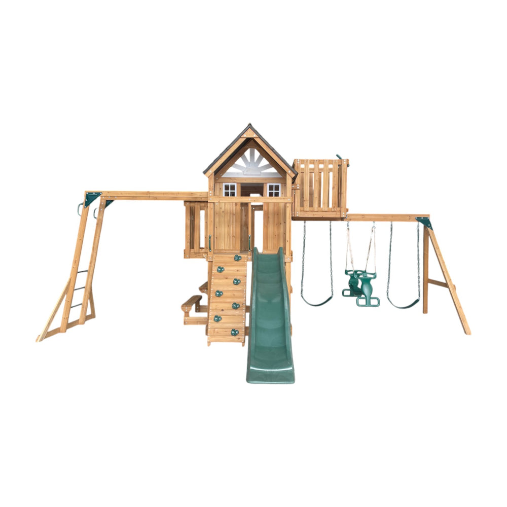 Megawheels Sports Arabian Leopard Wooden Swing Set