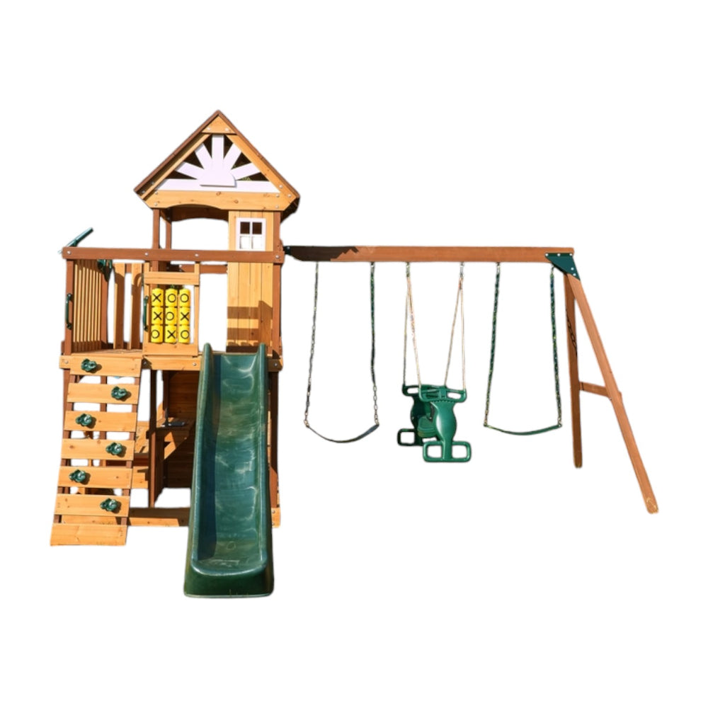 Megastar Dynamic Sports Arabian Ibex Wooden Swing Set