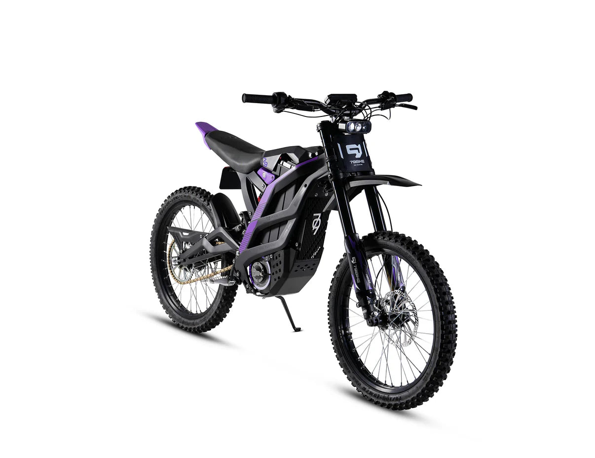 Black 79BIKE-Falcon Pro Electric Dirt Bike for Adults