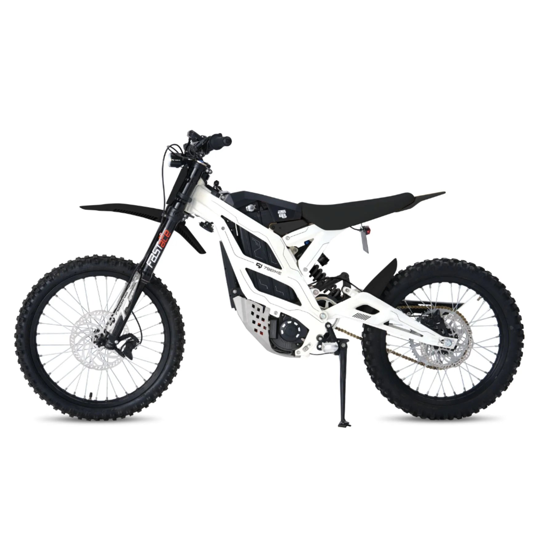 White 79BIKE-Falcon GT Electric Dirt Bike