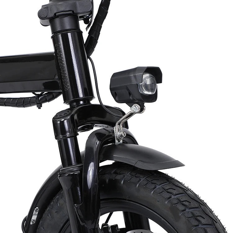 Megawheel Foldable electric Bicycle 2 Seater 48v Lithium Battery 