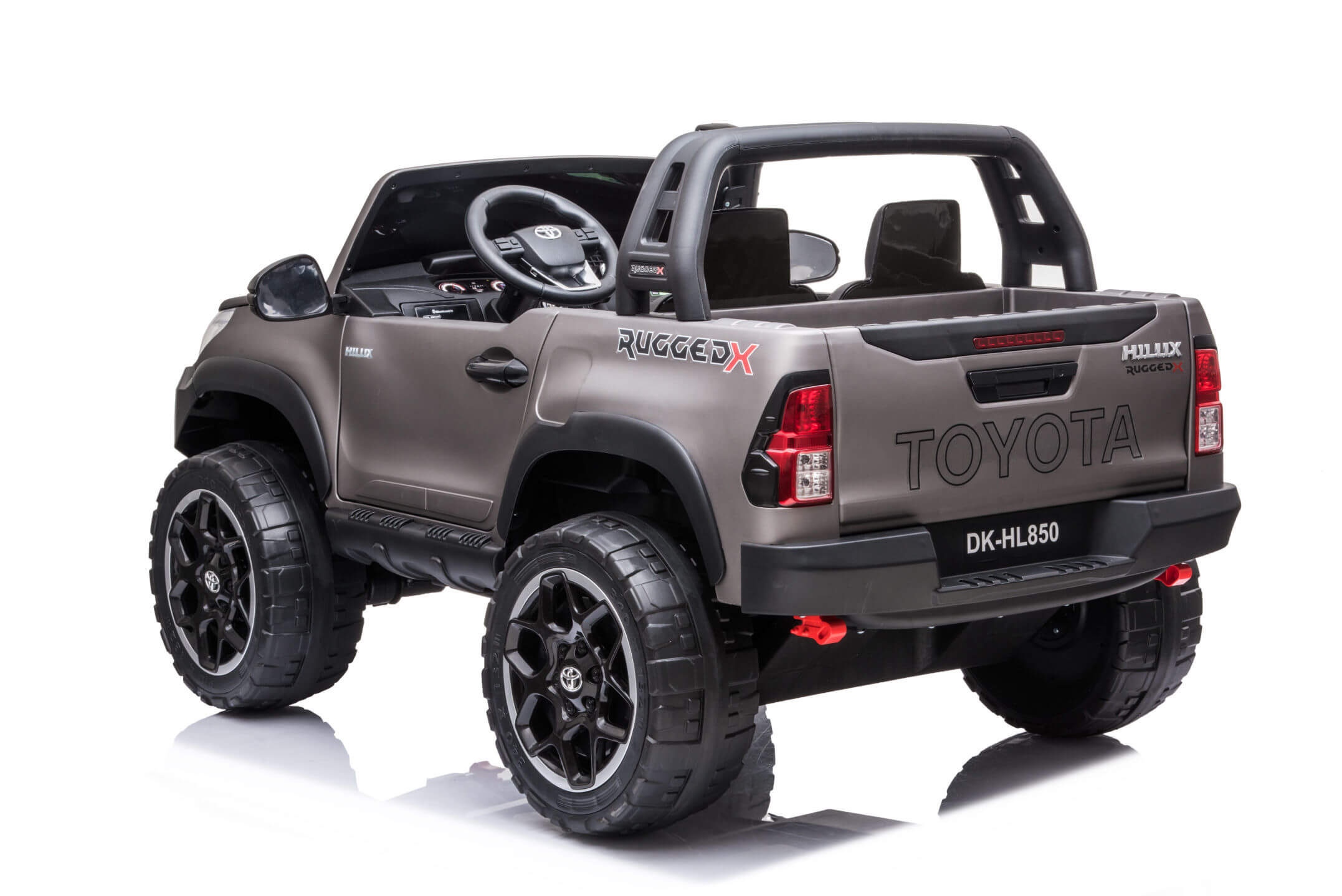 Megastar Ride on Licensed Toyota Hilux 12v 2 Seater Kids Electric Car