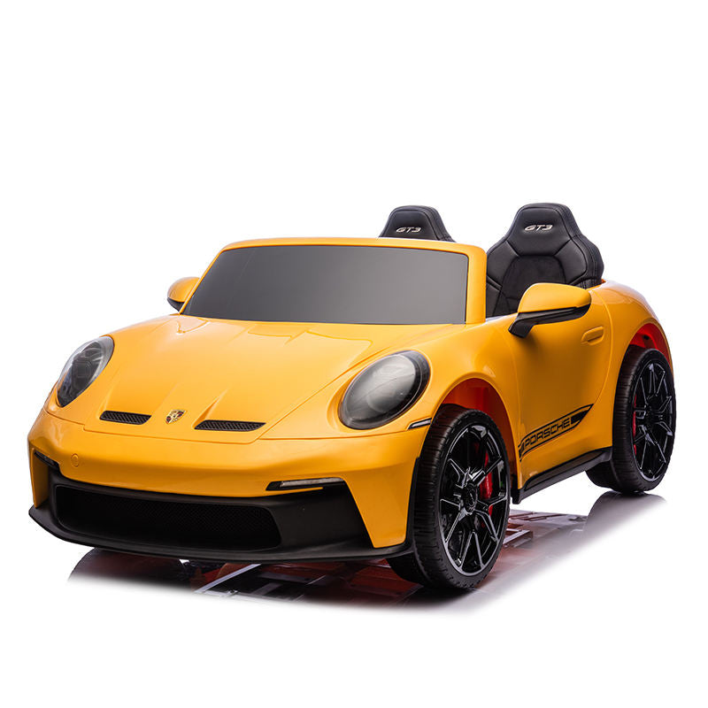 Megastar Ride On 12V Licensed GT3 Porsche Electric Car 2 seats with RC for Kids at Rafplay