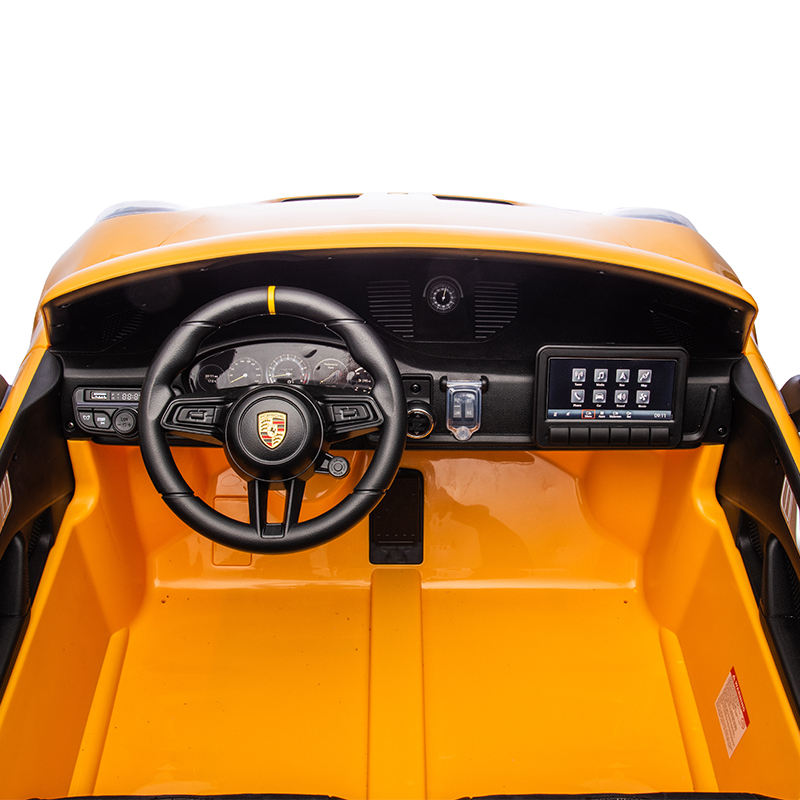 Megastar Ride On 12V Licensed GT3 Porsche Electric Car 2 seats with RC for Kids at Rafplay