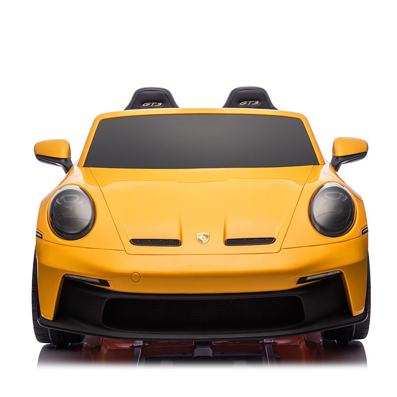 Megastar Ride On 12V Licensed GT3 Porsche Electric Car 2 seats with RC for Kids at Rafplay