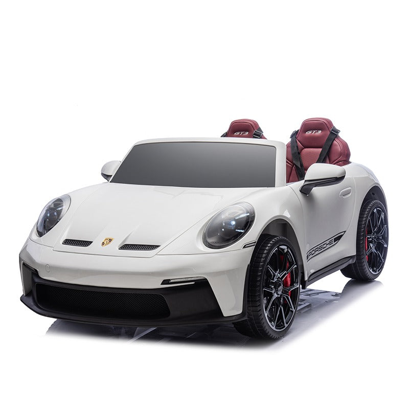 Megastar Ride On 12V Licensed GT3 Porsche Electric Car 2 seats with RC for Kids at Rafplay