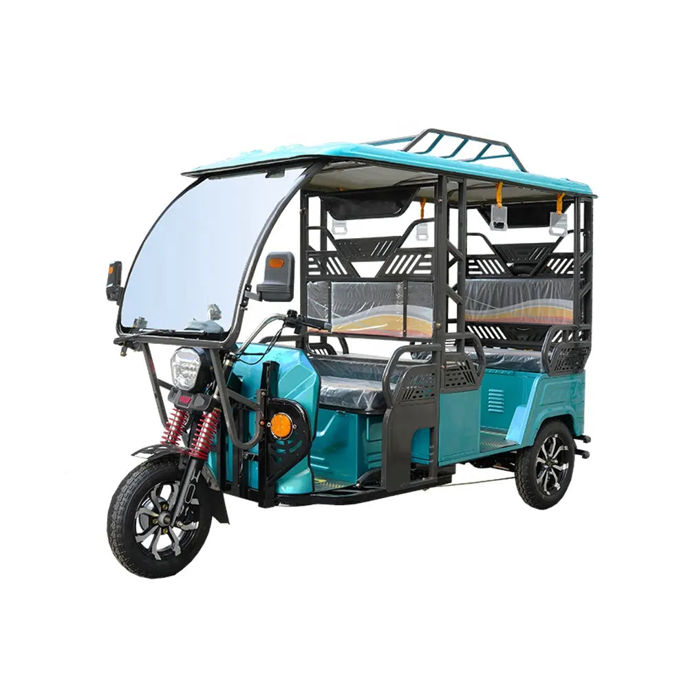 Megawheels Electric Tricycles Rickshaw For 6 Passengers