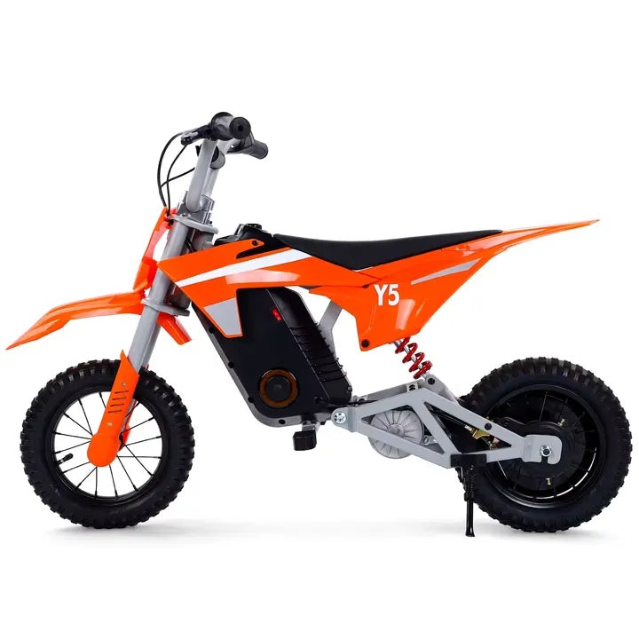 Megawheels Rzx 36V Electric Dirt Bike with Brushless motor Lithium Battery Orange
