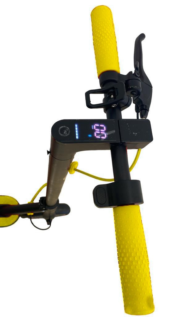 Digital Display Foldable electric lightweight scooter 36 v battery - yellow