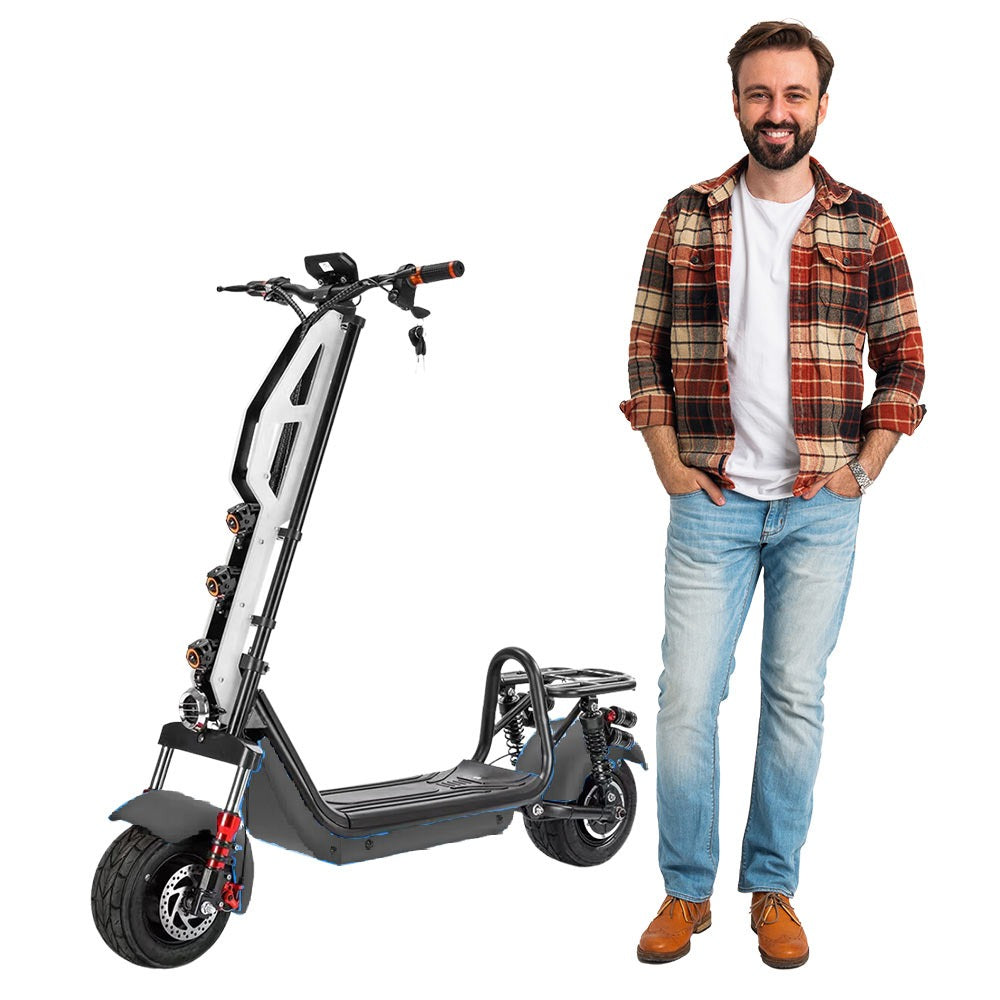 Megawheels Prowler fat tyre off road foldable electric scooter 48V