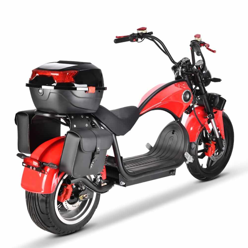 Megawheels Turbo City Chopper Electric Harley 4000w-Red