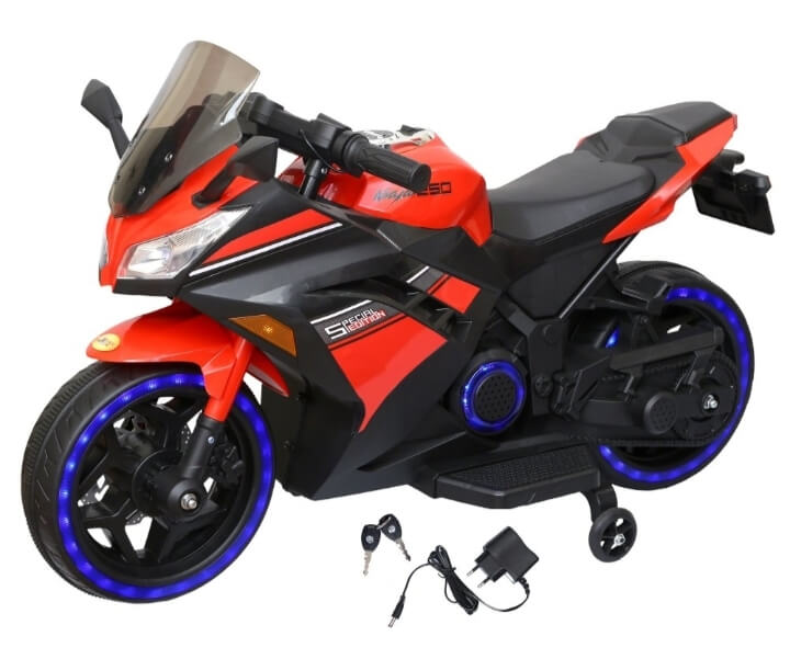 Raf Ride on Rocket serius  12 v Electric Motorbike for Kids -- red