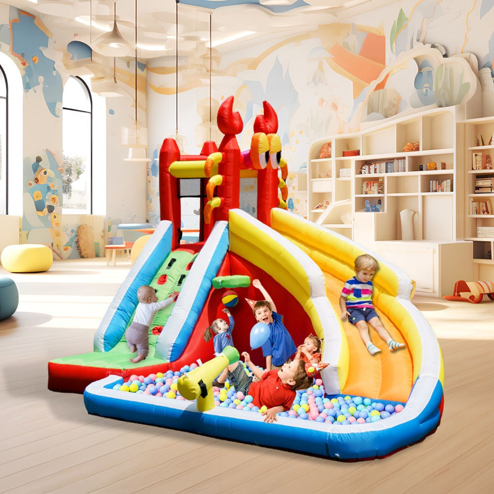 Indoor Activities of an Inflatable Bounce House for Kids