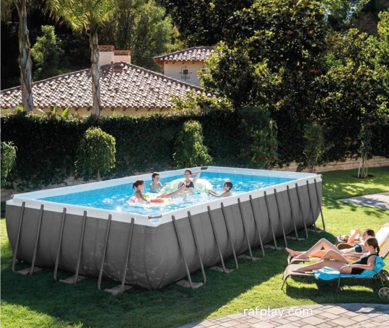 Intex 26364 Ultra Frame XTR Premium Above Ground Swimming Pool – Rafplay