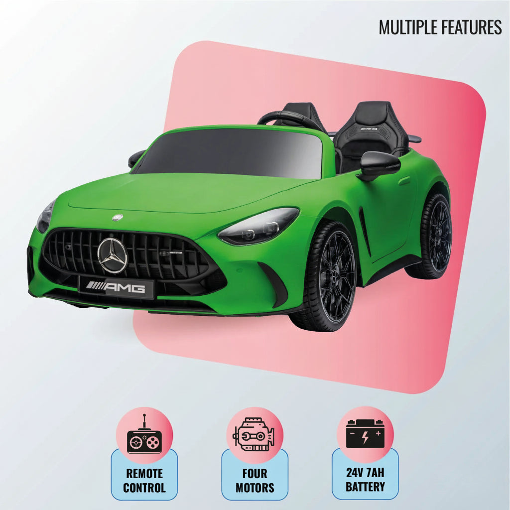 Megastar Ride on Mercedes GT63 AMG Kids Car features