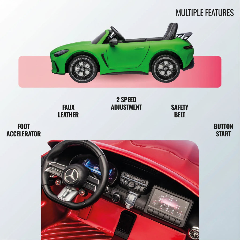 Megastar Ride on Mercedes GT63 AMG Kids Car Features
