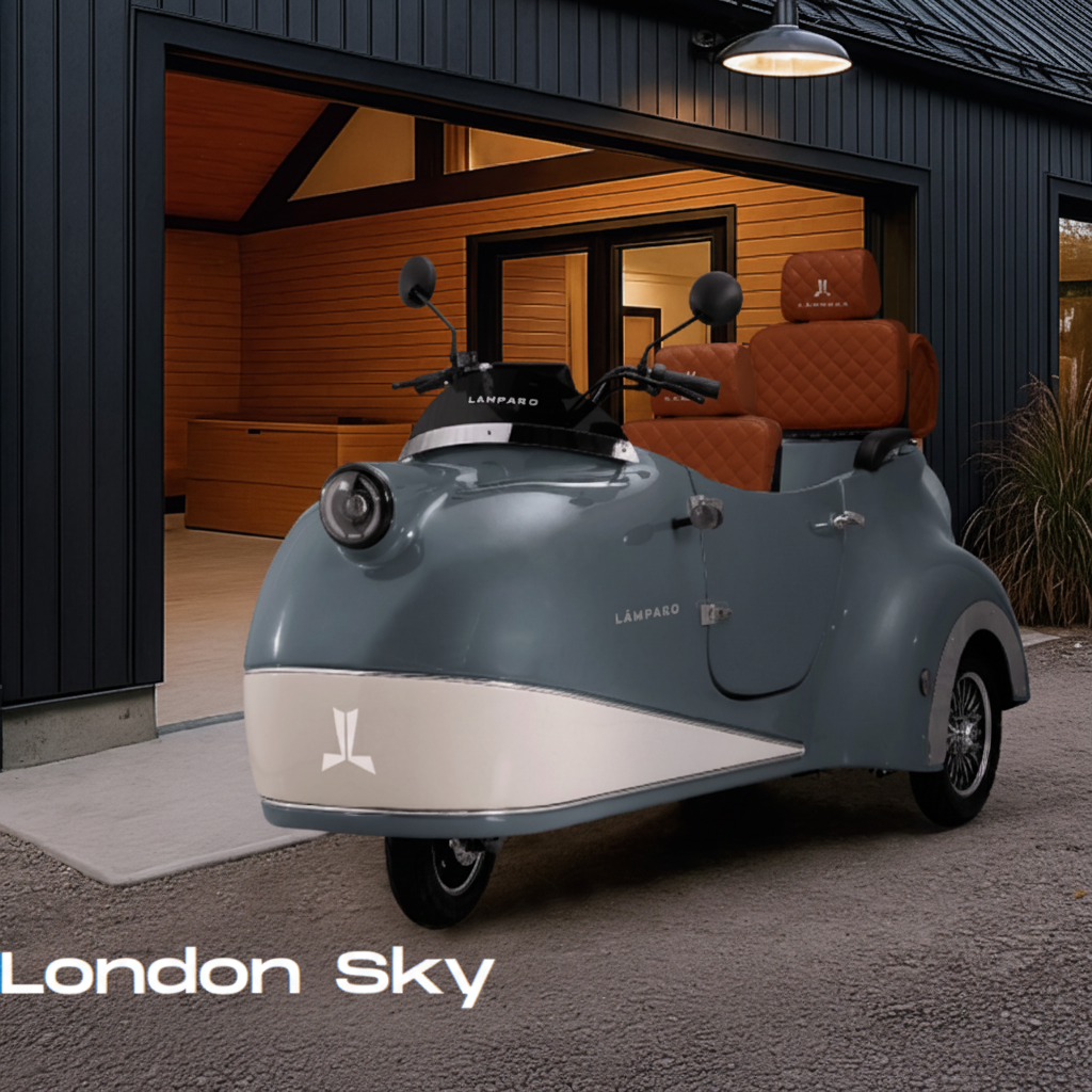 A London Sky LÁMPAGO 3 Wheel Electric Scooter for Adults