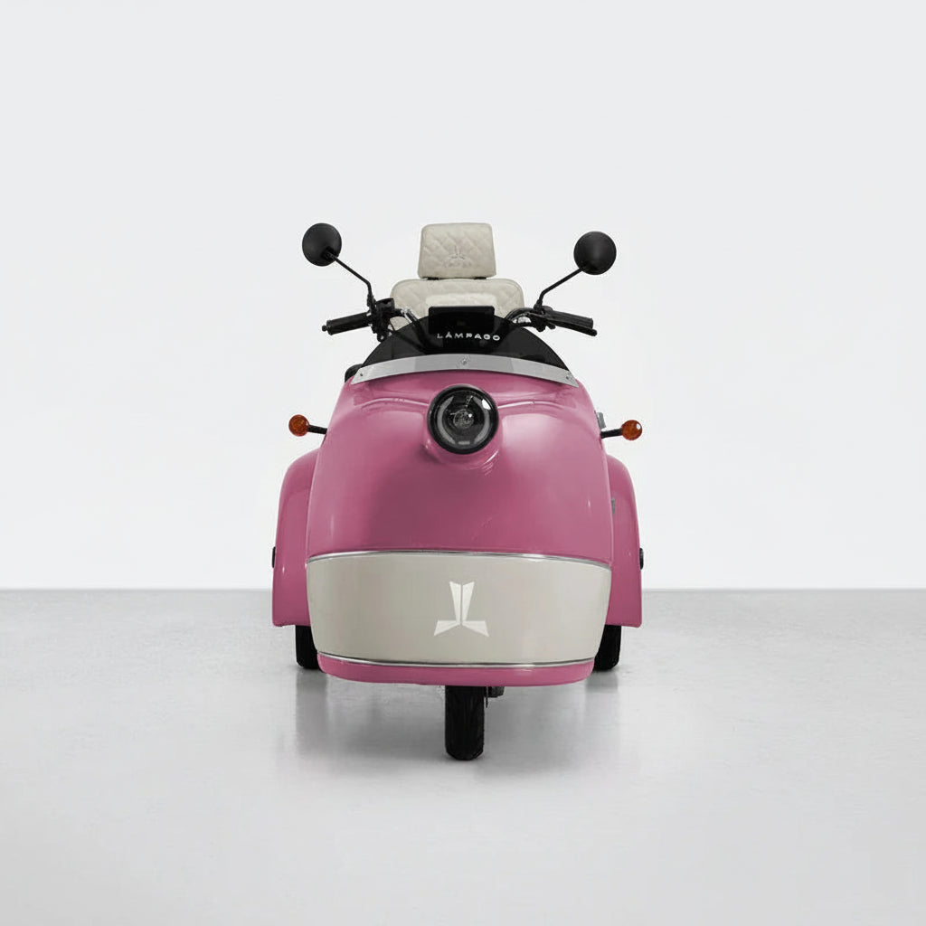 Front View of Electric Scooter for Shopping and Daily Travel