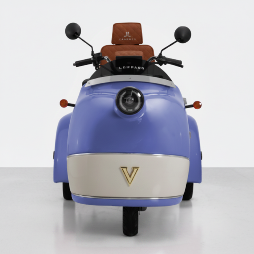 Modern Electric Scooter with Comfortable Ride