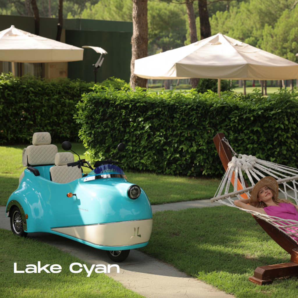 Lake Cyan LÁMPAGO 3 Wheel Electric Scooter for Adults