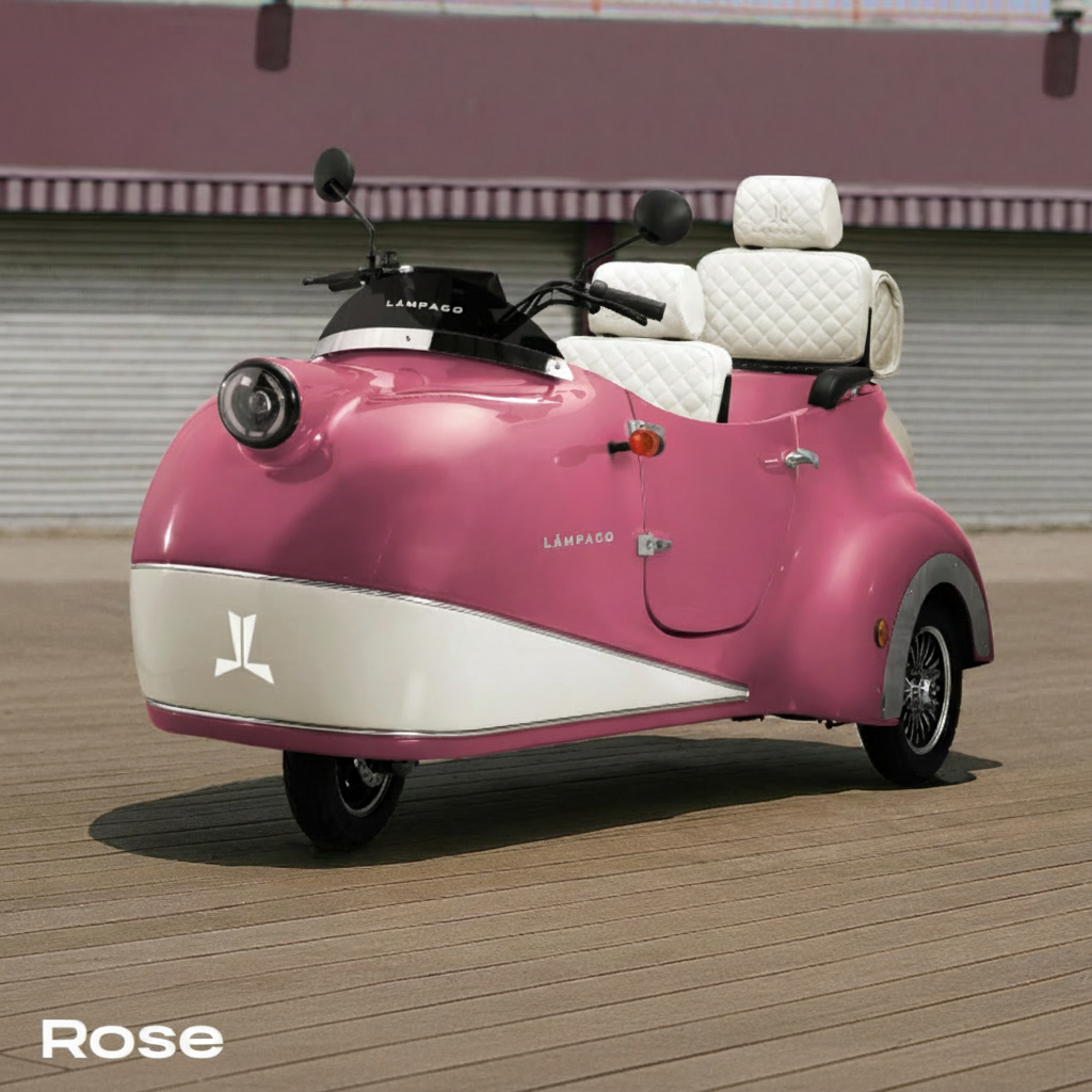 A Rose Long-Range Electric Scooter with Fast Charging