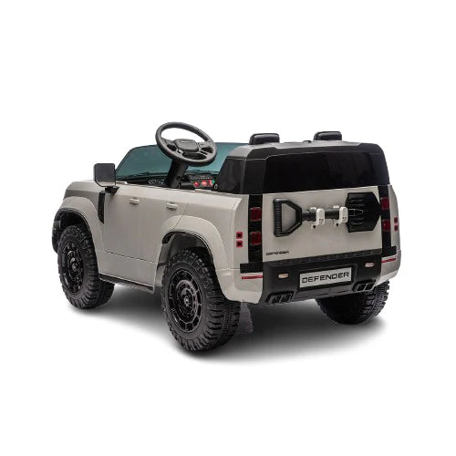 Megastar Licensed 12 v Land Rover Defender Octa Ride-On Electric Car for Kids with R/C & dual motors
