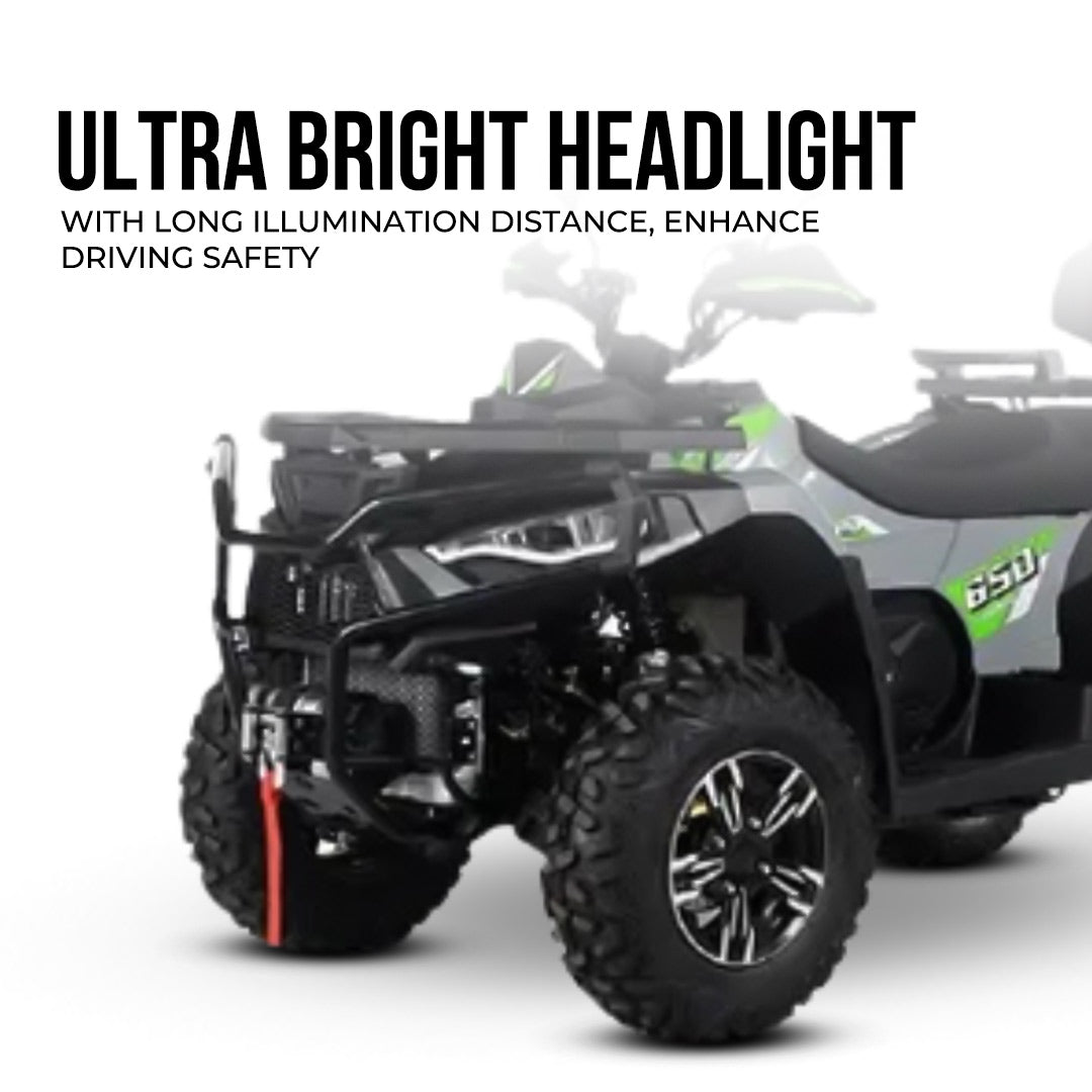 Megawheels GAZ ATV LH 650cc 4wd Quad Bike Fully Automatic Off Road With Warranty