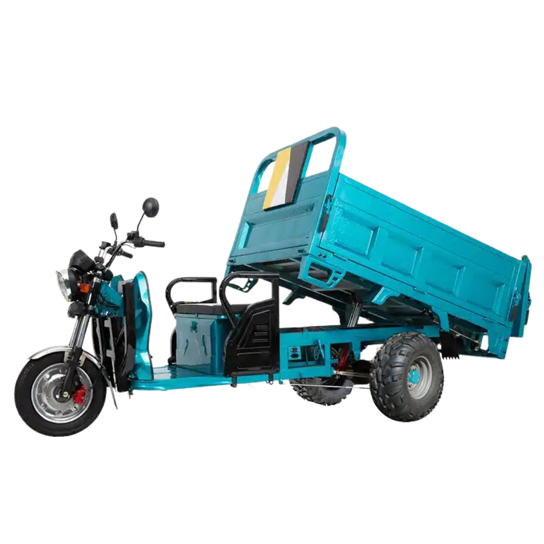 Megawheels Hydraulic Cargo 1.6 Mtr Tuk Tuk Electric 3 Wheels Off Road Scooter Trolley