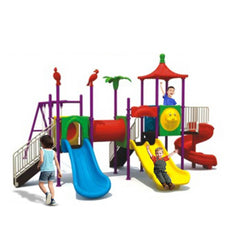 Wilderness Jungle Tower Ultimate Outdoor Slides & Swing Multi color