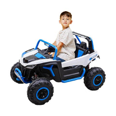 Raf Ride On Super Hawk suv  12 v  Battery Powered Kids 4X4 Jeep-blue