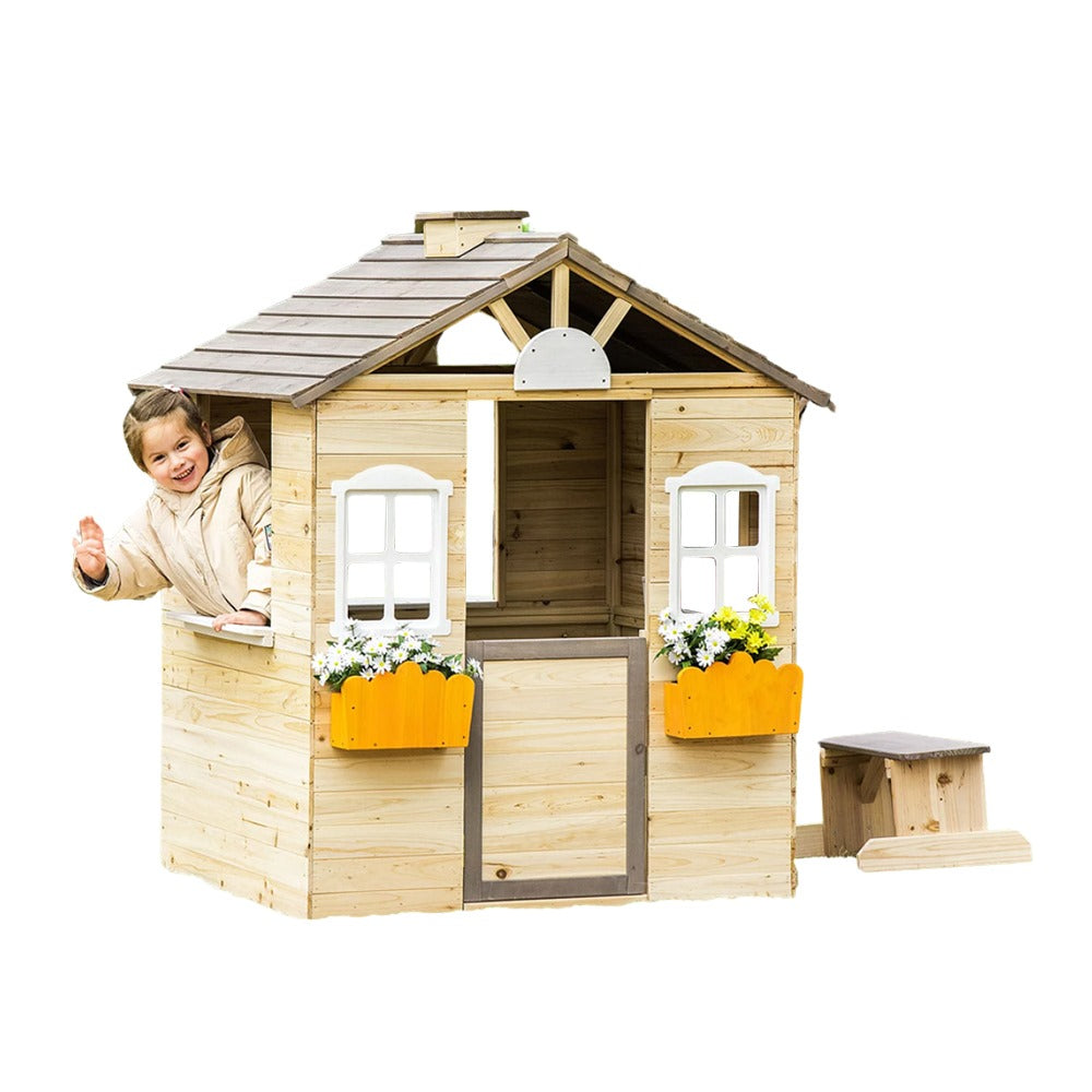 Megastar Children’s Woody Woodpecker Garden House With Planters -113 CM X 97 CM X 131CM