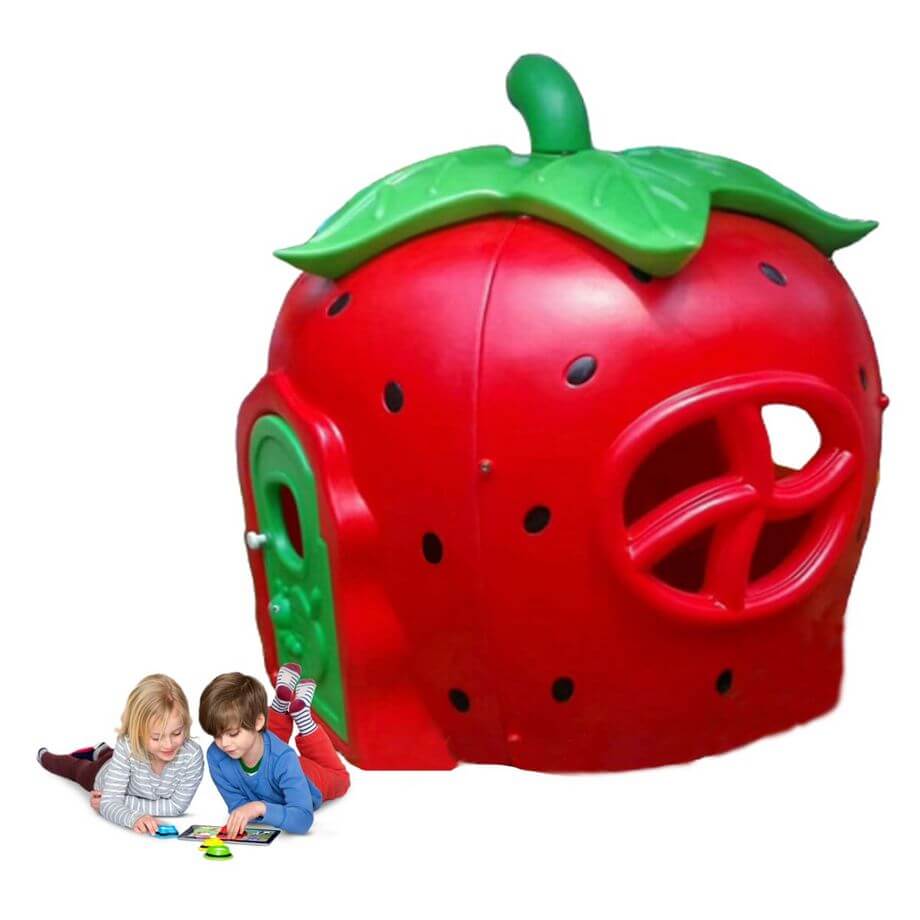 Megastar Fruity Strawberry fun PlayHouse for kids-Multicolour