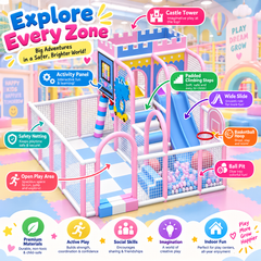 MegaStar RoyalQuest Kids Indoor Playground Explore every PlayZone