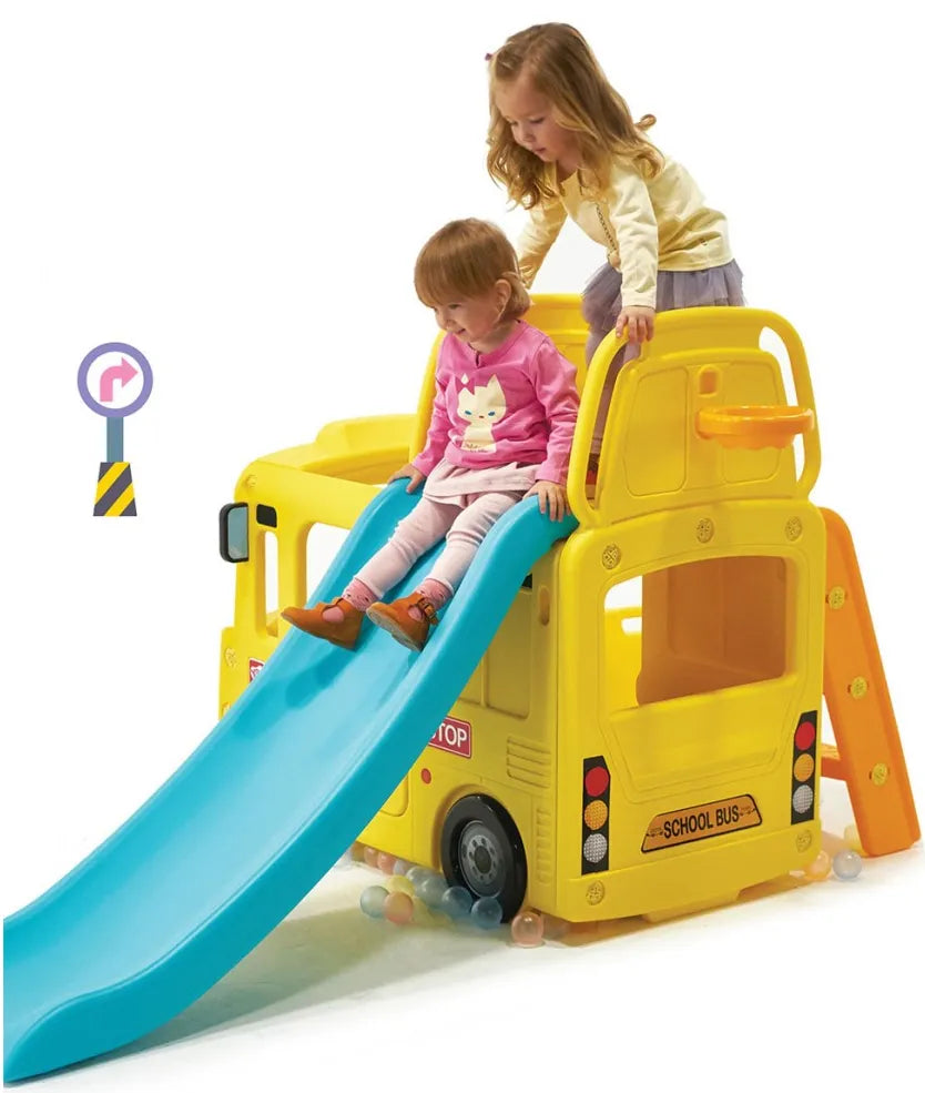 Megastar YAYA 3 IN 1 SCHOOL BUS SLIDE