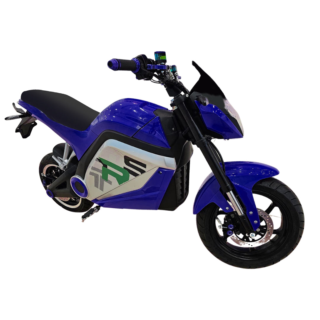 Blue Rafplay Electric Bike Motorbike