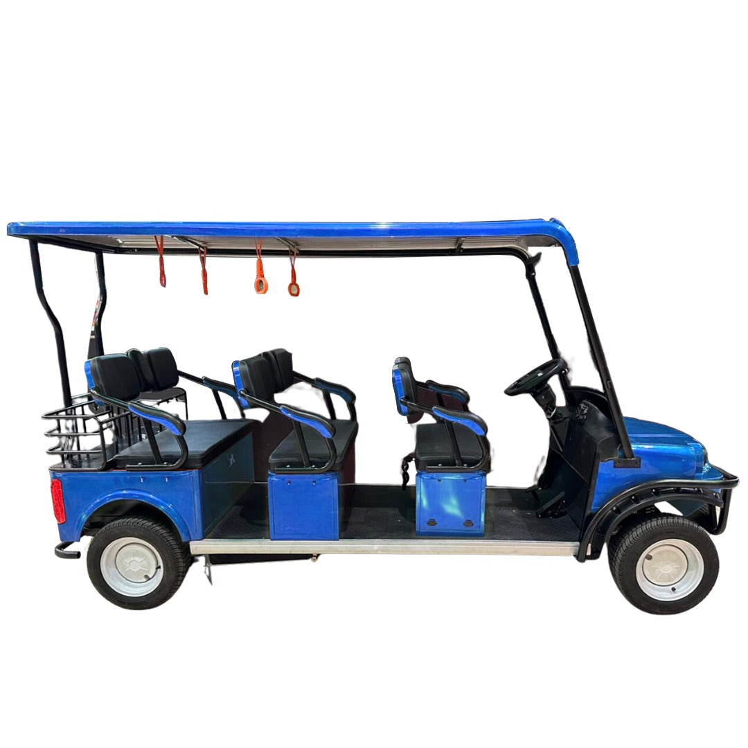 Megawheels Sport Eco Electric Golf Cart 6 seater Blue